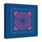Pink And Blue Boho Bandana 20" x 20" Canvas Wall Art